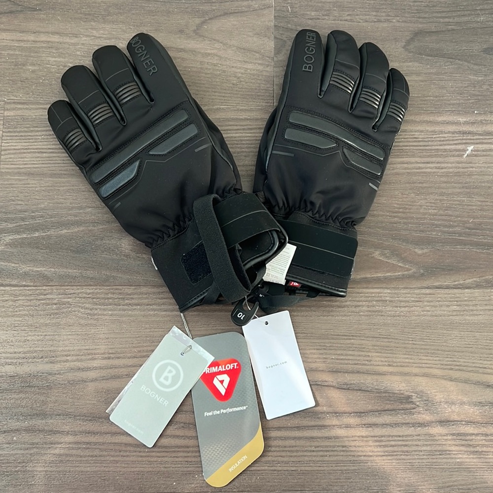 Bogner ski gloves size 10